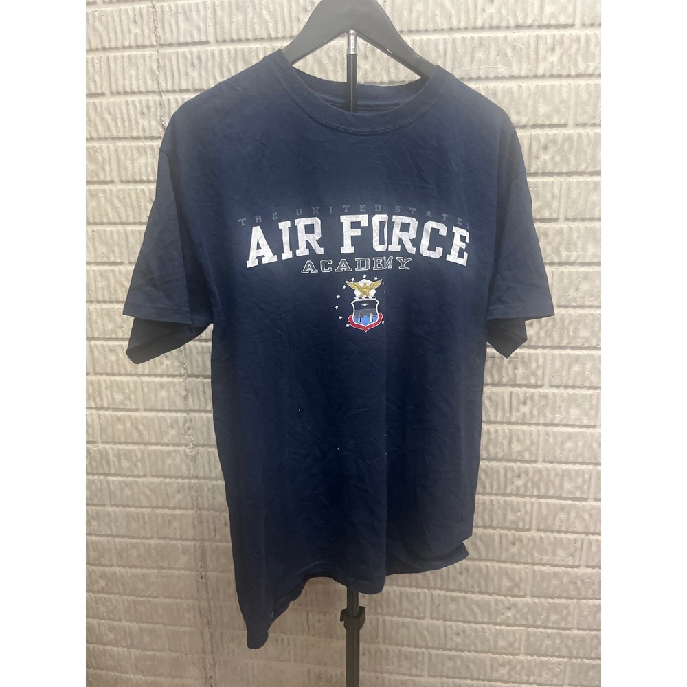 JanSport Mens Air Force Academy USAFA Navy Blue Graphic T-Shirt Size L